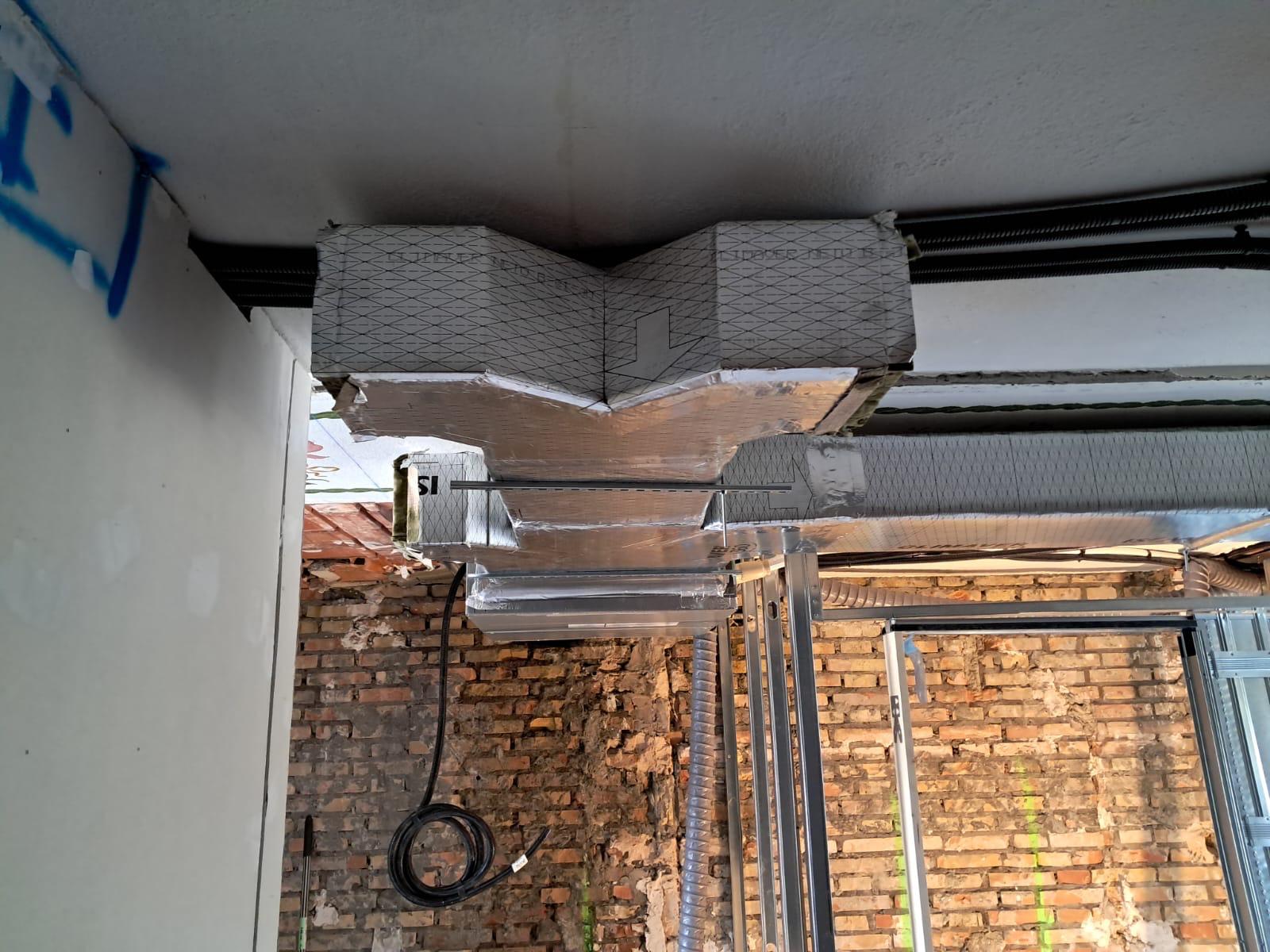 Modern outdoor unit with high efficiency rating